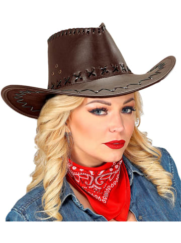 Carnival Party Hut "Cowboy" in Braun