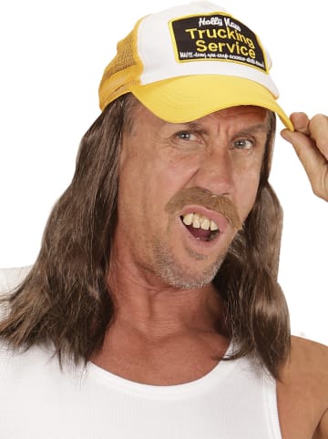 Widmann Pruik "Trucking service" Bruin/geel