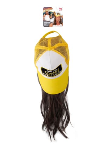 Widmann Perücke "Trucking Service" in Braun/ Gelb