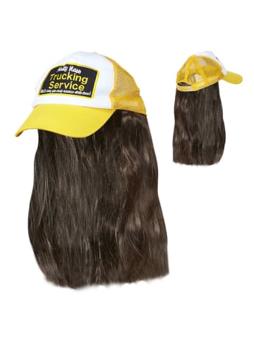 Widmann Pruik "Trucking service" Bruin/geel