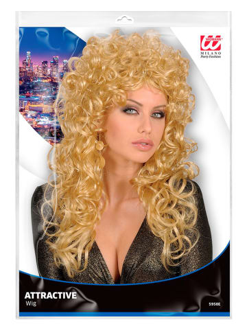 Carnival Party Perücke "Attractive" in Gelb