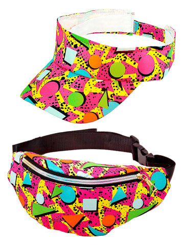 Carnival Party 2tlg. Accessories-Set "The 80s Funky Fashion" in Bunt