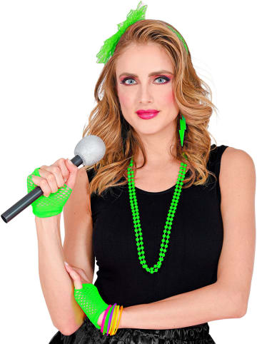 Carnival Party 15tlg. Accessories-Set "80er Jahre" in Grün
