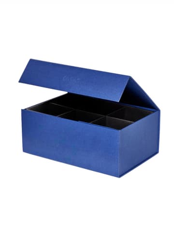 OYOY living design Pudełko "Hako" w kolorze niebieskim - 25 x 10,5 x 18 cm