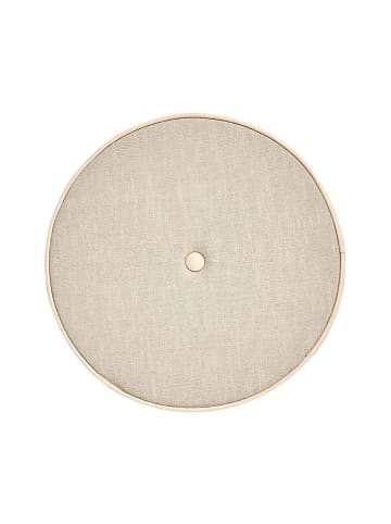 OYOY living design Poduszka "Asa" w kolorze beżowym na krzesło - Ø 40 cm