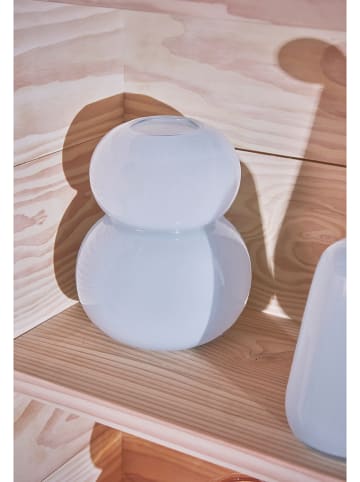 OYOY living design Vase "Lasi" in Hellblau - (H)23 x Ø 19,5 cm