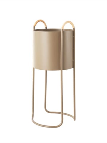OYOY living design Pflanzenständer ''Maki'' in Beige - (B)24 x (H)55 x (T)22 cm