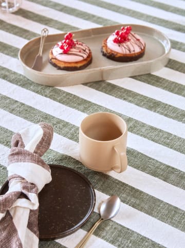 OYOY living design 2-delige set: servetten beige - (H)45 x (L)45 cm