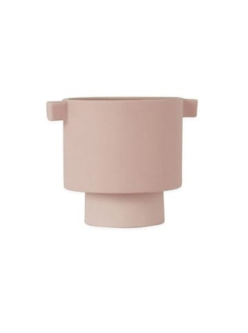 OYOY living design Vaas "Inka" lichtroze - Ø10,5 x (H)10,5 cm