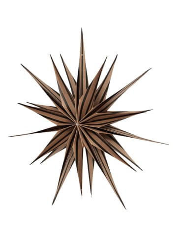 OYOY living design Weihnachtsstern "Toppu" in Hellbraun