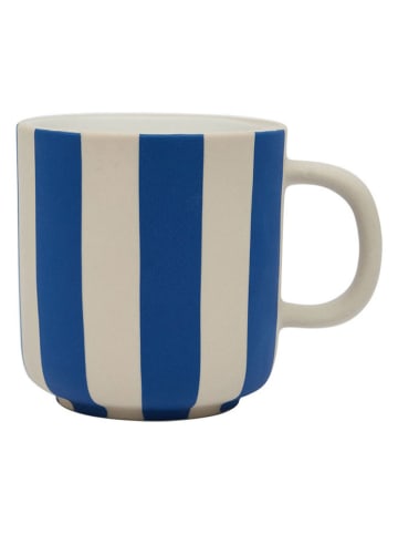 OYOY living design Kubek "Toppu" w kolorze niebieskim do kawy - 350 ml