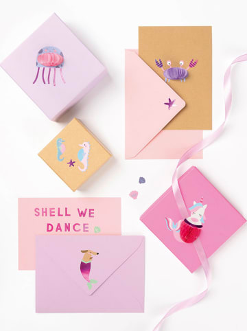 folia PAPER Wabenballsticker "Sweet Ocean" in Bunt