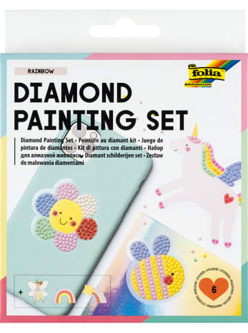 folia PAPER Diamond painting set "RAINBOW" meerkleurig