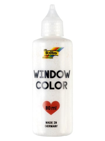folia PAPER Window Color "Transparent Glitter" - ab 6 Jahren - 80 ml