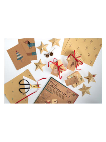 folia PAPER Designpapier "Magic Christmas" in Gold - 20 Blatt - DIN A4