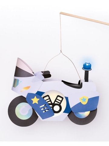folia PAPER Lampion-knutselset "Police" blauw - vanaf 5 jaar