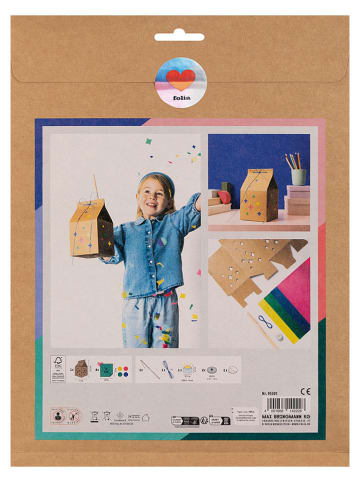 folia PAPER Lantaarn-knutselset "Starlight" beige - vanaf 5 jaar