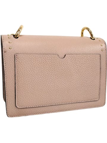 ORE10 Leren schoudertas lichtroze - (B)22 x (H)17 x (D)10 cm