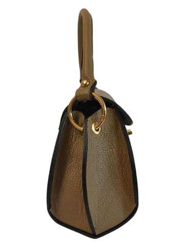 ORE10 Leder-Umhängetasche - (B)34 x (H)17 x (T)12 in Khaki