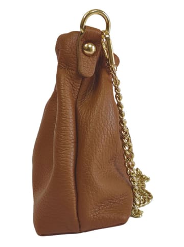 ORE10 Umhängetasche in Hellbraun - (B)23 x (H)14 x (T)8 cm