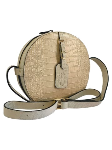 ORE10 Umhängetasche in Beige - (B)24 x (H)21 x (T)7 cm