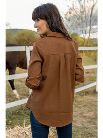 Milan Kiss Blouse bruin