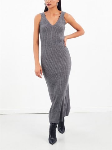 LA Angels Strickkleid in Grau