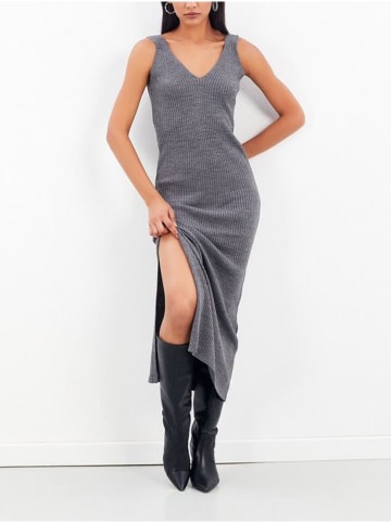 LA Angels Sukienka dzianinowa w kolorze szarym