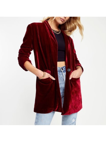 Milan Kiss Blazer in Bordeaux
