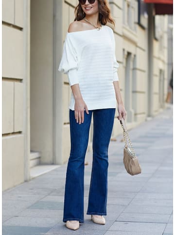 Milan Kiss Pullover in Creme