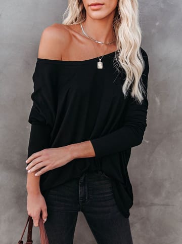 Milan Kiss Bluse in Schwarz