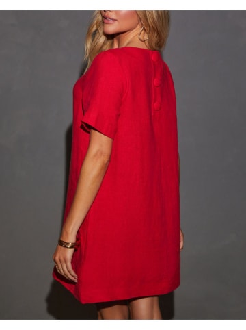 Milan Kiss Jurk rood