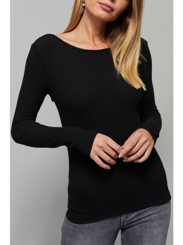 Milan Kiss Longsleeve in Schwarz