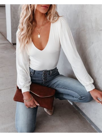 Milan Kiss Blouse wit