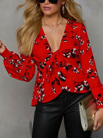 Milan Kiss Bluse in Rot