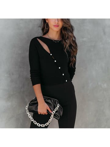 Milan Kiss Longsleeve in Schwarz