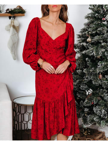 Milan Kiss Jurk rood