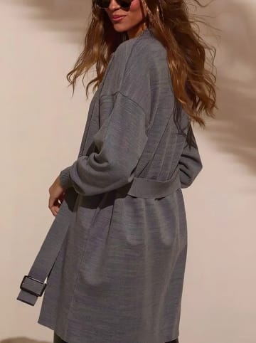 Milan Kiss Cardigan in Grau
