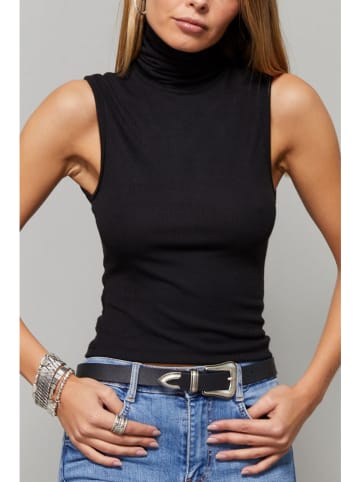 Milan Kiss Top w kolorze czarnym