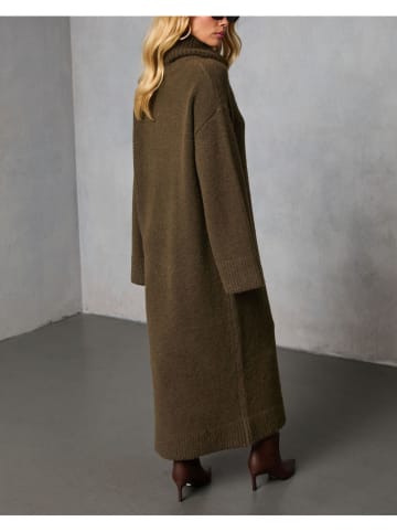 Milan Kiss Strickkleid in Khaki
