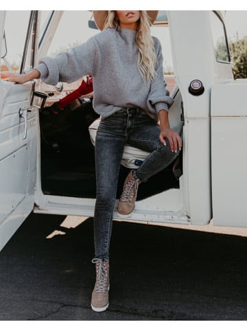 Milan Kiss Pullover in Grau