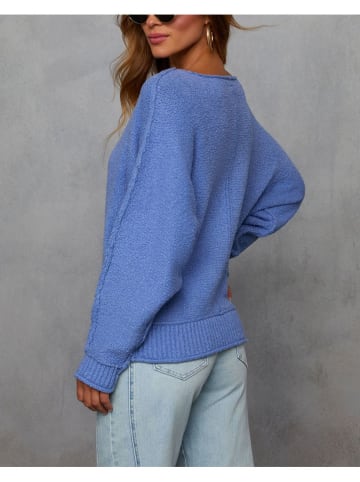 Milan Kiss Pullover in Blau