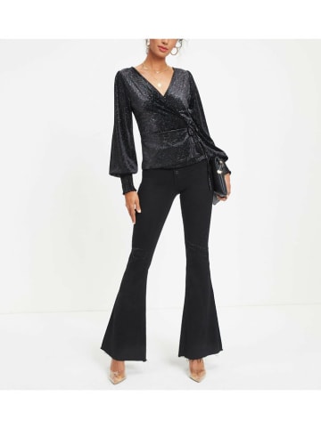 Milan Kiss Bluse in Schwarz