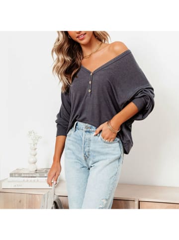 Milan Kiss Koszulka w kolorze antracytowym