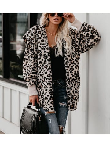 Milan Kiss Teddyjacke in Creme