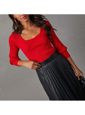 Milan Kiss Pullover in Rot