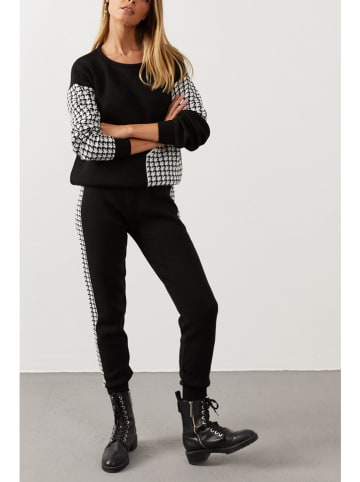 Milan Kiss Sweatshirt in Schwarz