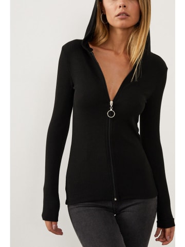 Milan Kiss Sweatjacke in Schwarz