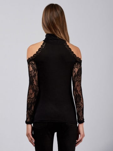 Milan Kiss Bluse in Schwarz