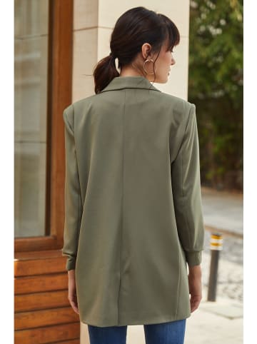 Milan Kiss Blezer w kolorze oliwkowym